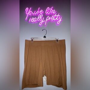 2 Pack Ribbed Biker Shorts